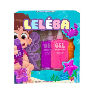 BRINQUEDO LELEBA MAGICA FUNDO DO MAR 265G 3 CORES