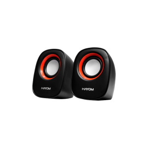 CAIXA DE SOM USB / P2 6W MULTIMIDIA PRETA KM2500 HAYOM