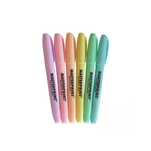 CANETA MARCA TEXTO MASTERPRINT PASTEL