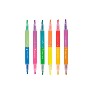 CANETA MARCA TEXTO 2 EM 1 JOCAR OFFICE