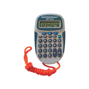 CALCULADORA 8 DIGITOS MP1051 C/CORDAO MASTERPRINT