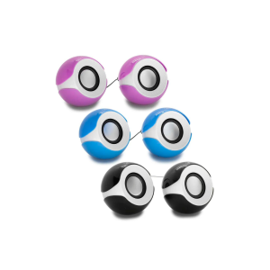 CAIXA DE SOM EST MULTIMIDIA 5W C/REGULA DE VOLUME KP603 KNUP