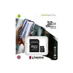 CARTAO MICRO SD 32GB 100MB/S KINGSTON