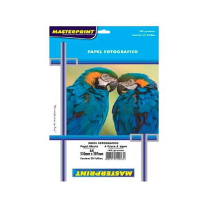 PAPEL FOTO A4 180G 20F MASTERPRINT