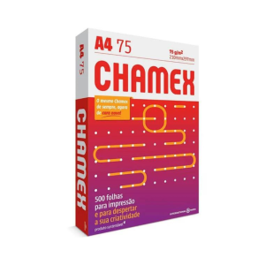 PAPEL SULFITE A4 210X297 75GRS 500F CHAMEX